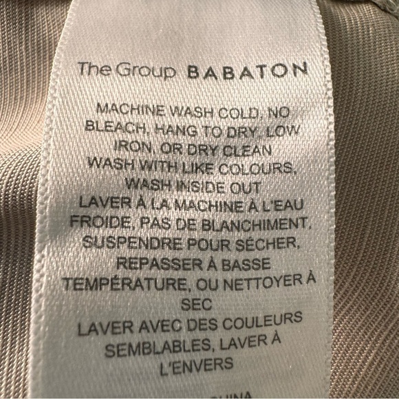 Aritzia The Group by Babaton Kerri Pant Wide Leg Neutral Minimalist Size Large - Picture 15 of 16